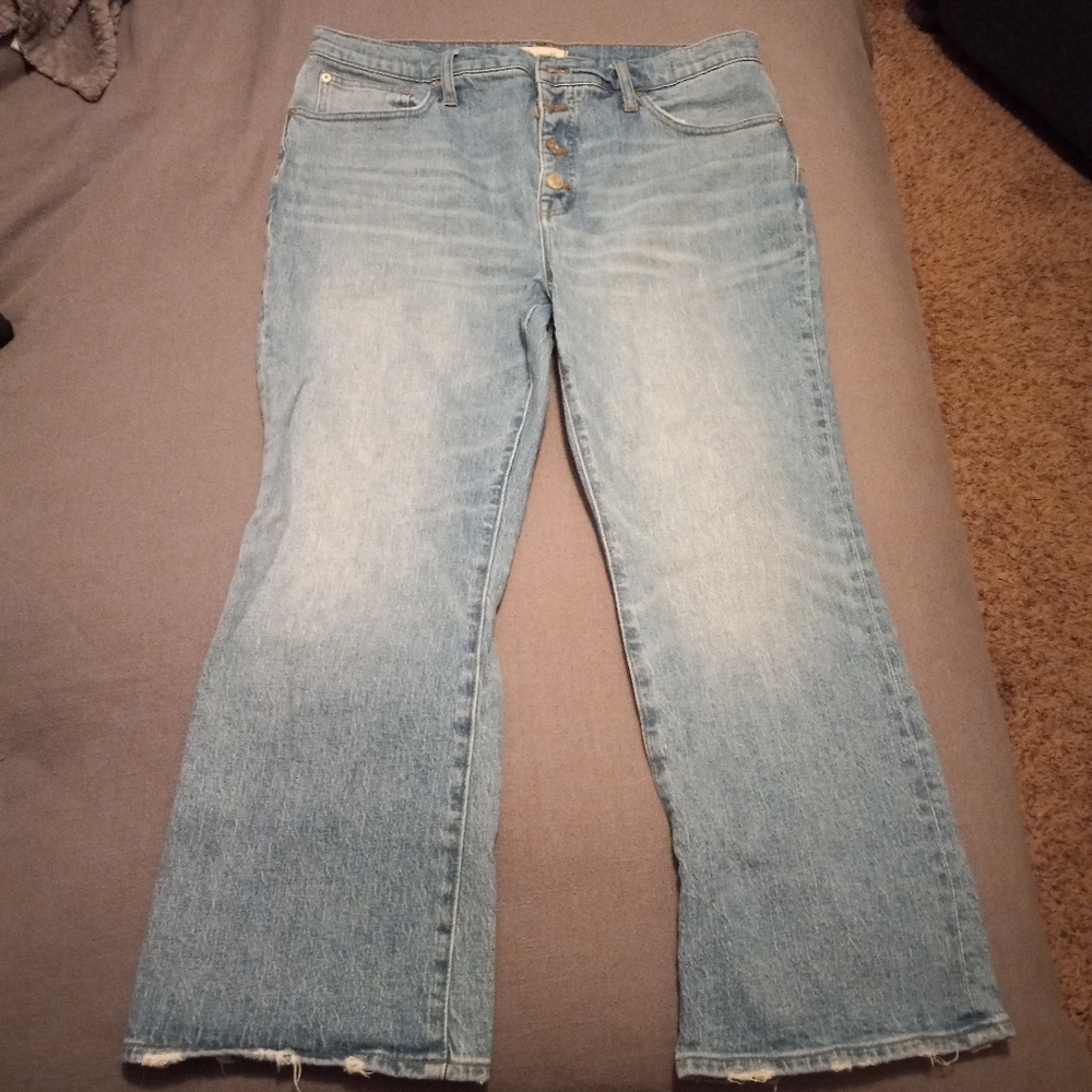 Madewell Cali Demi Boot Jeans